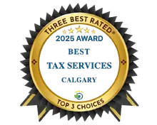 Three Best Rated 2025 Award — Best Tax Services Calgary