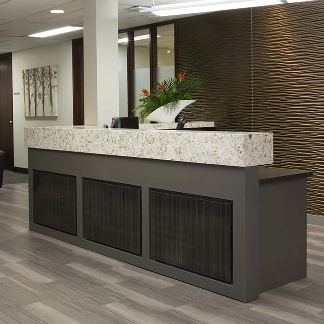 Tax Calgary South office reception desk
