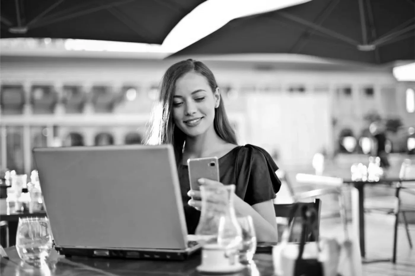 Client managing personal finances online